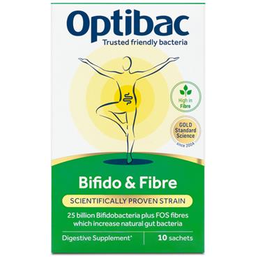 Optibac Bifido & Fibre 10 Sachets