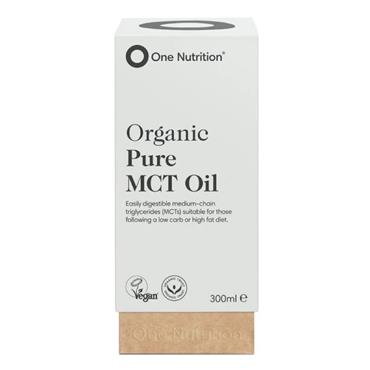 One Nutrition Organic Pure Mct Oil Vegan 300ml