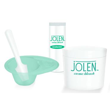 Jolen Creme Bleach Lightens Dark Hair 30ml Mild