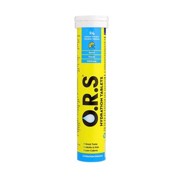 Ors Rehydration Tablets 24 Lemon Flavour