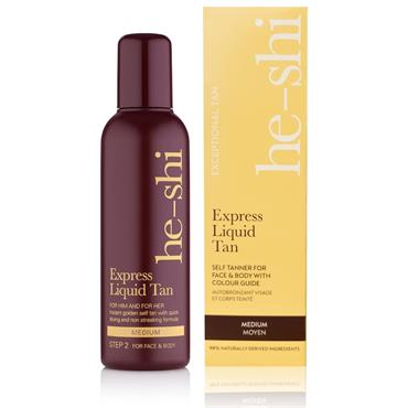 he shi express liquid tan