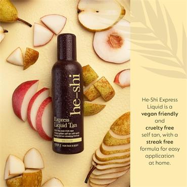 he shi express liquid tan