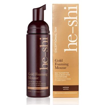 He-Shi Gold Foaming Mousse Medium 150ml