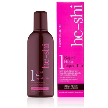 He-Shi 1Hour Rapid Liquid Tan 150ml