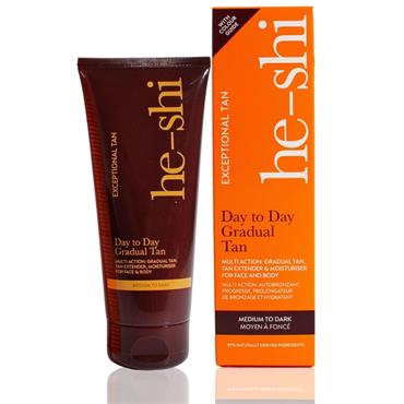 He-Shi Day to Day Gradual Tan Medium To Dark 200ml