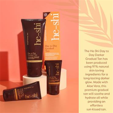 He-Shi Day to Day Gradual Tan Medium To Dark 200ml