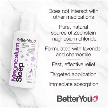 BetterYou Magnesium Sleep Junior Body Lotion 135ml