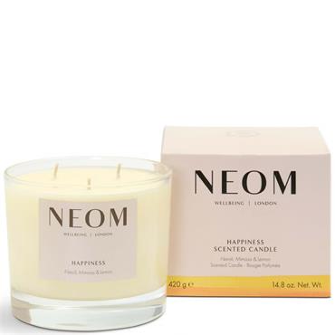 Neom Happiness 3 Wick Candle 420g