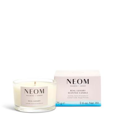 Neom Real Luxury De Stress Travel Candle 75g