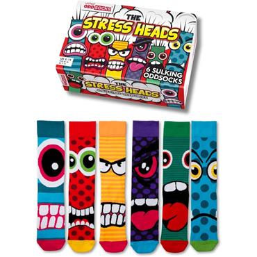 The Stress Heads Socks UK 6-11 Giftset
