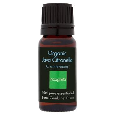 Incognito Organic Java Citronella Oil 10ml