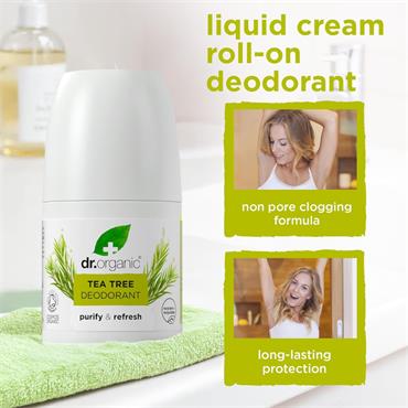 Dr Organic Tea Tree Deodorant