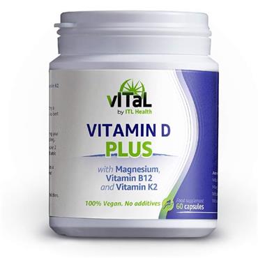 ITL Health Vitamin D plus Mag B12 K2 60 caps