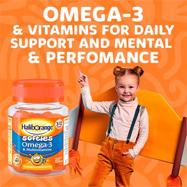 Haliborange Softies Omega 3 & Mvit 30