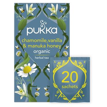 Pukka Chamomile Vanilla&Manuka Honey 20 tea sachet