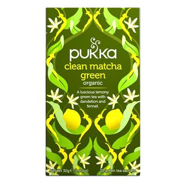 Pukka Clean Matcha Organic Green Tea 20 Sachets