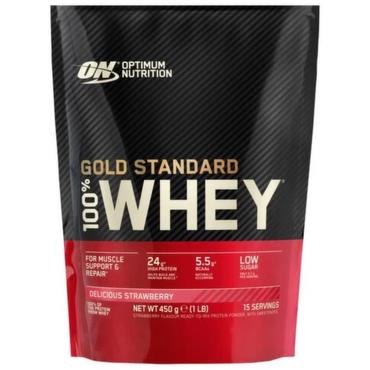 Optimum Nutrition Gold 100 Whey Strawberry 450g
