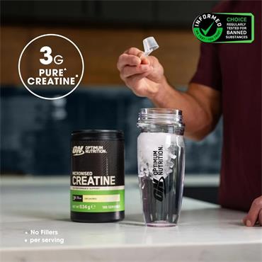 Optimum Nutrition Micronised Creatine Powder 634g