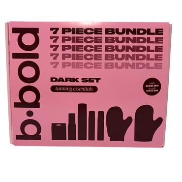 Bbold 7 Piece Bundle Dark Tanning Gift Set