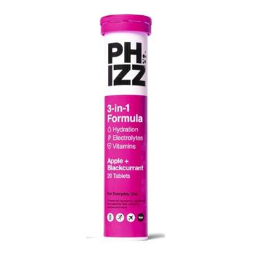 Phizz Apple and Blackcurrent 3in1 Effervescent 20