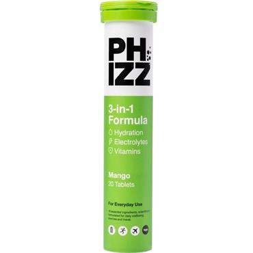 Phizz Mango 3in1 Effervescent 20 tablets