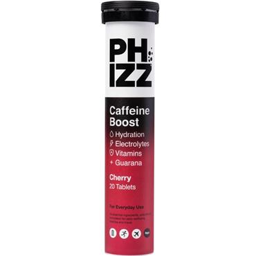 Phizz Caffeine Boost Cherry 20 tablets