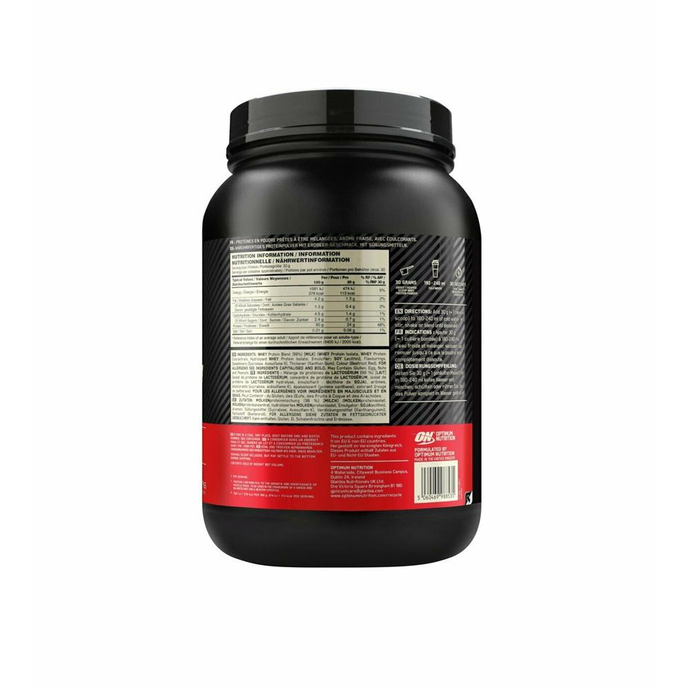 optimum nutrition whey strawberry