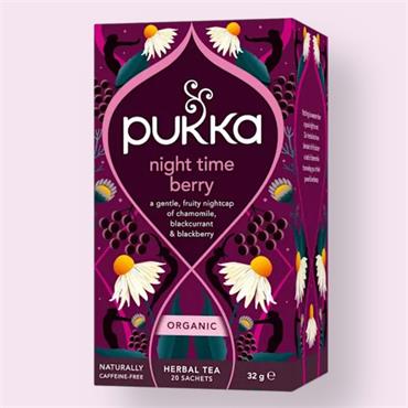Pukka Organic Night Time Berry Tea 20 sachets