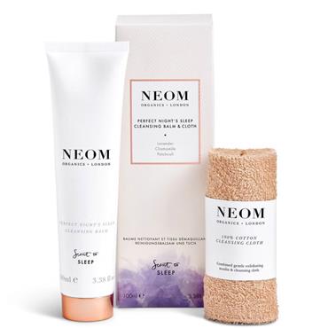 NEOM Perfect Night's Sleep Cleansing Balm and Cloth 100ml