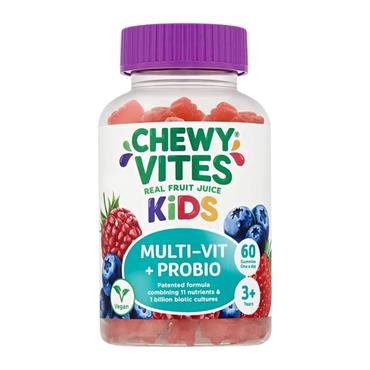 Chewy Vites Kids Multi Vit Probio 60 Gummies