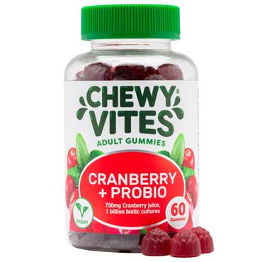 Chewy Vites Cranberry + Probio 60 Gummies