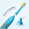 Kids Brush Head Minion Blue 2 Pack