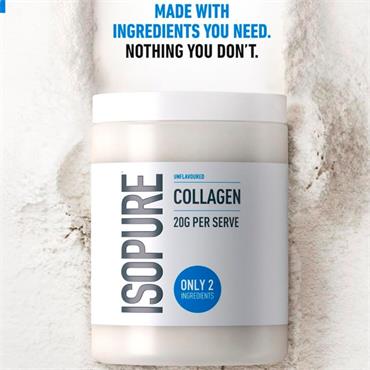 Isopure Collagen 20g Unflavoured 300g