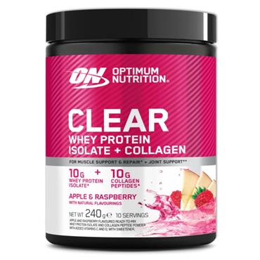 Optimum Nutrition Clear Whey +Collagen 240g Apple