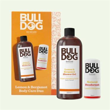 Bulldog Lemon & Bergamot Body Care Duo