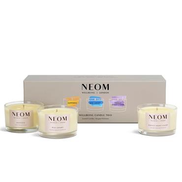 Neom Wellbeing Candle Trio