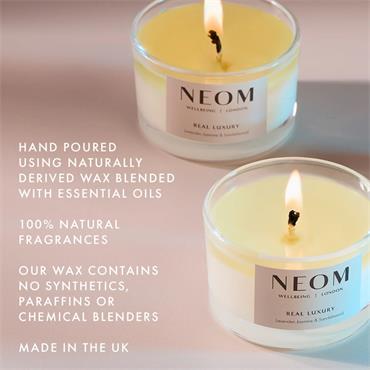 Neom Wellbeing Candle Trio