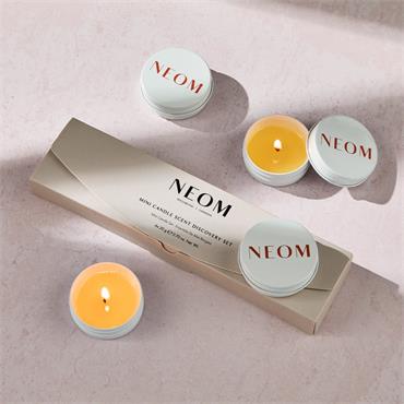 Neom Mini Candle Scent Discovery Set 4 x20g