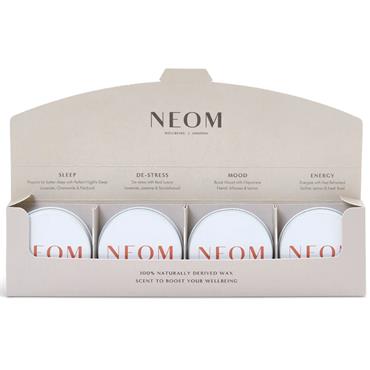 Neom Mini Candle Scent Discovery Set 4 x20g