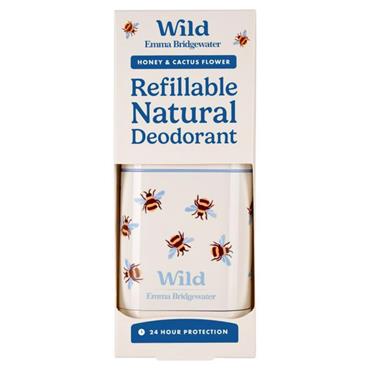 Wild Refillable Natural Deodorant Honey&Castus 40g
