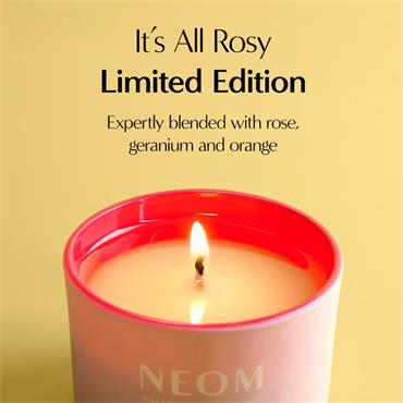 Neom Its All Rosy Travel Candle 75g