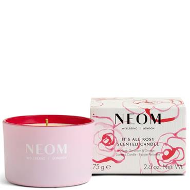 Neom Its All Rosy Travel Candle 75g