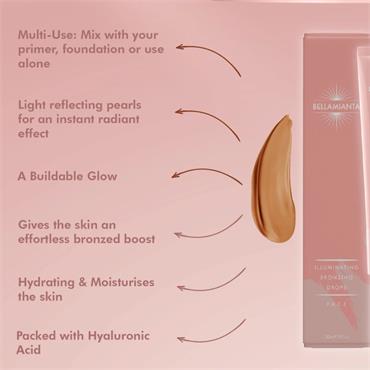 Bellamianta Illuminating Bronzing Drops 30ml