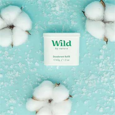 Wild Fresh Cotton And Sea Salt Refill Deodrant