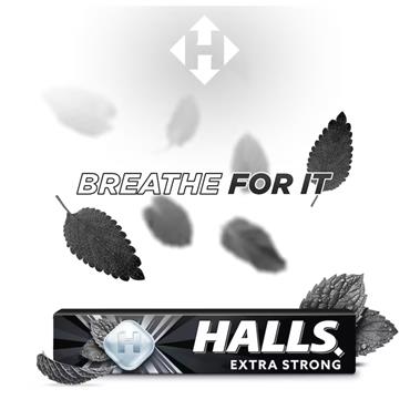 Halls Extra Strong Menthol Sweets 33.5g