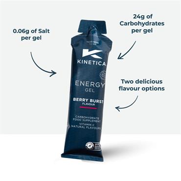Kinetica Energy Gel Berry Burst 70g