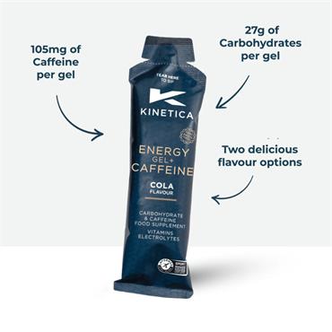 Kinetica Energy Gel Caffeine Berry Burst 70g