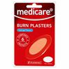 Medicare Hydrogel Burn Plasters 6 Pack