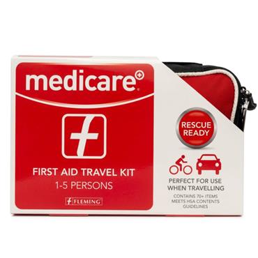 Medicare First Aid Travel Kit 1-5 Person
