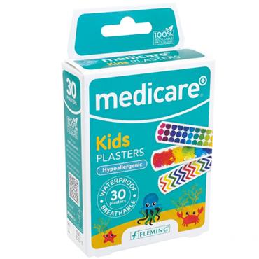 Medicare Kids Plasters Hypoallergenic 30 Pack